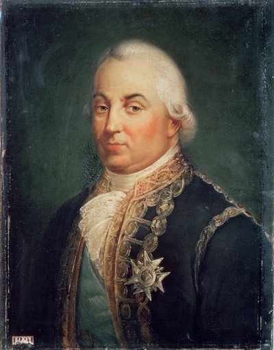 Pierre de Suffren-Saint-Tropez (1729-88) Vicealmirante de Francia, 1835 de Francois Vincent Mathieu Latil